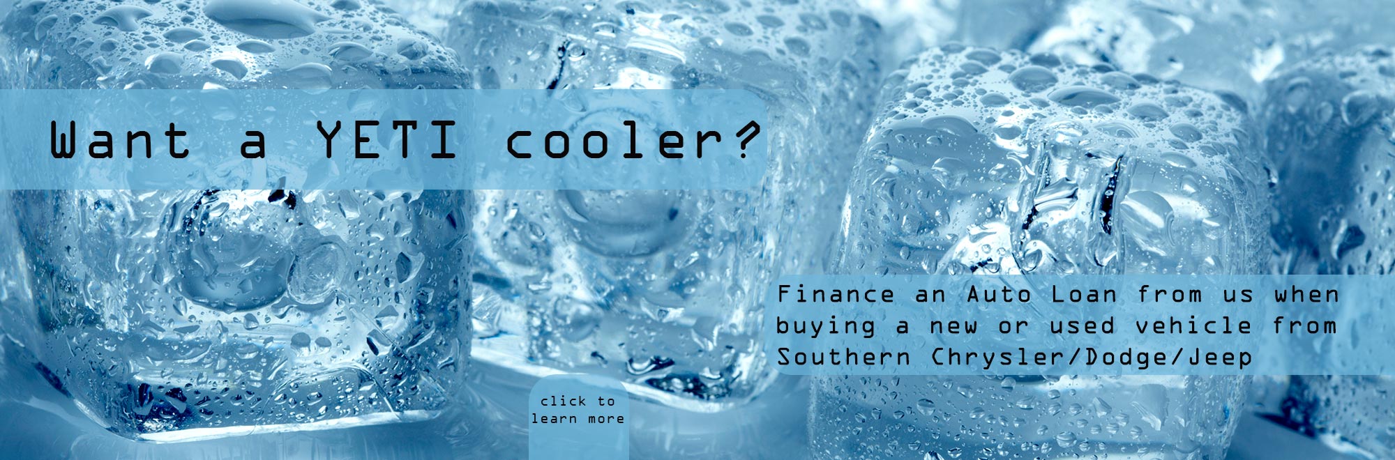 Want a YETI cooler?
